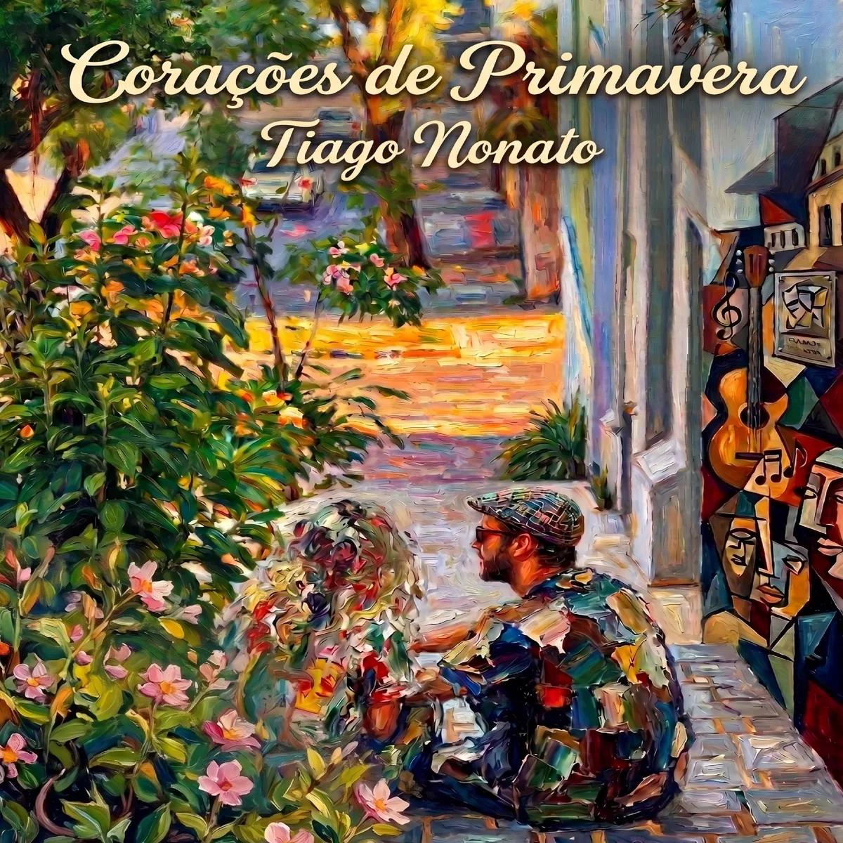 Capa de Corações de Primavera